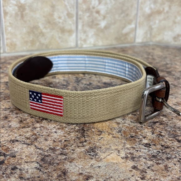 American Flag Men’s Woven Belt Size Large - Picture 1 of 6